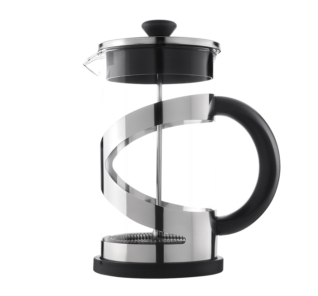 Френч-прес для кави та чаю 1 л Vinzer 50368 скляний заварник, фото 1