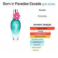 Пробник 3 мл Born in Paradise Escada