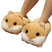 Домашні капці іграшки хом'ячки руді