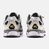 Чоловічі кросівки Asics Gel NYC Grey, сірі замшеві кросівки асікс гель нік, фото 6