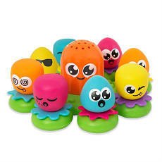 Іграшка для ванної TOMY Toomies Восьминоги (E2756) (іграшки для купання), фото 3