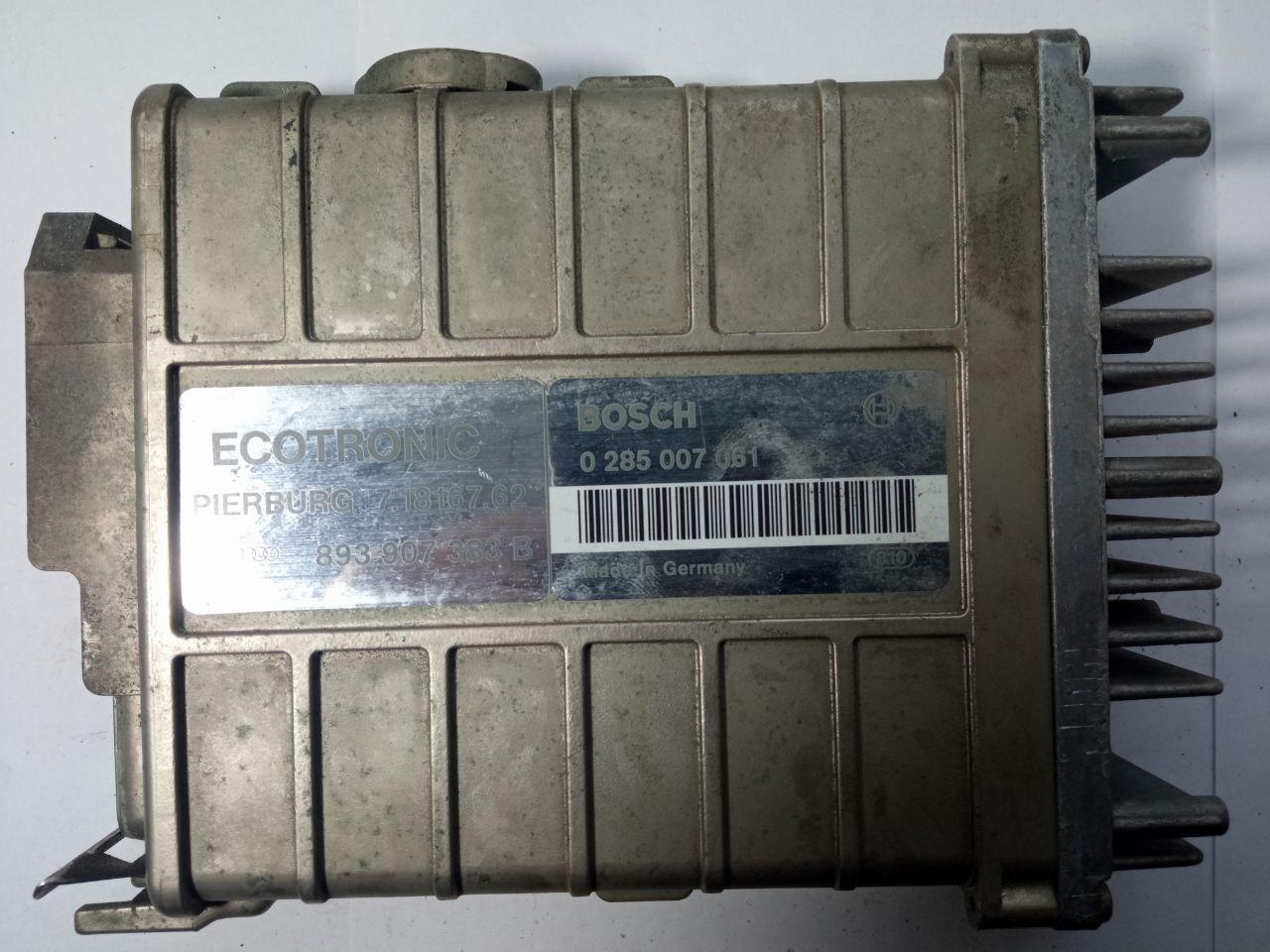 Електронний блок керування Volkswagen Golf 2 / Audi 0285007061 Bosch 0 285 007 061 / 893 907 383 B
