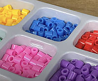 Термомозаїка дитяча Русалочка, 720 намистин, пінцет, папір, дошка, Fan Game, кор 16*3*24, 6+ (61202), фото 2