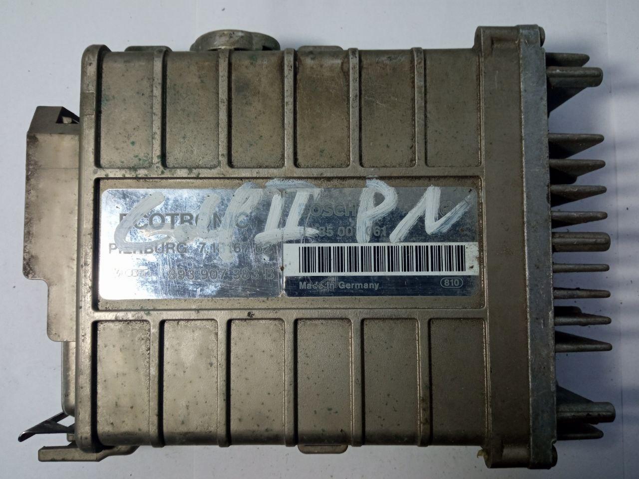 Електронний блок керування Volkswagen Golf 2 PN / Audi 0285007061 Bosch 0 285 007 061 / 893 907 383 B
