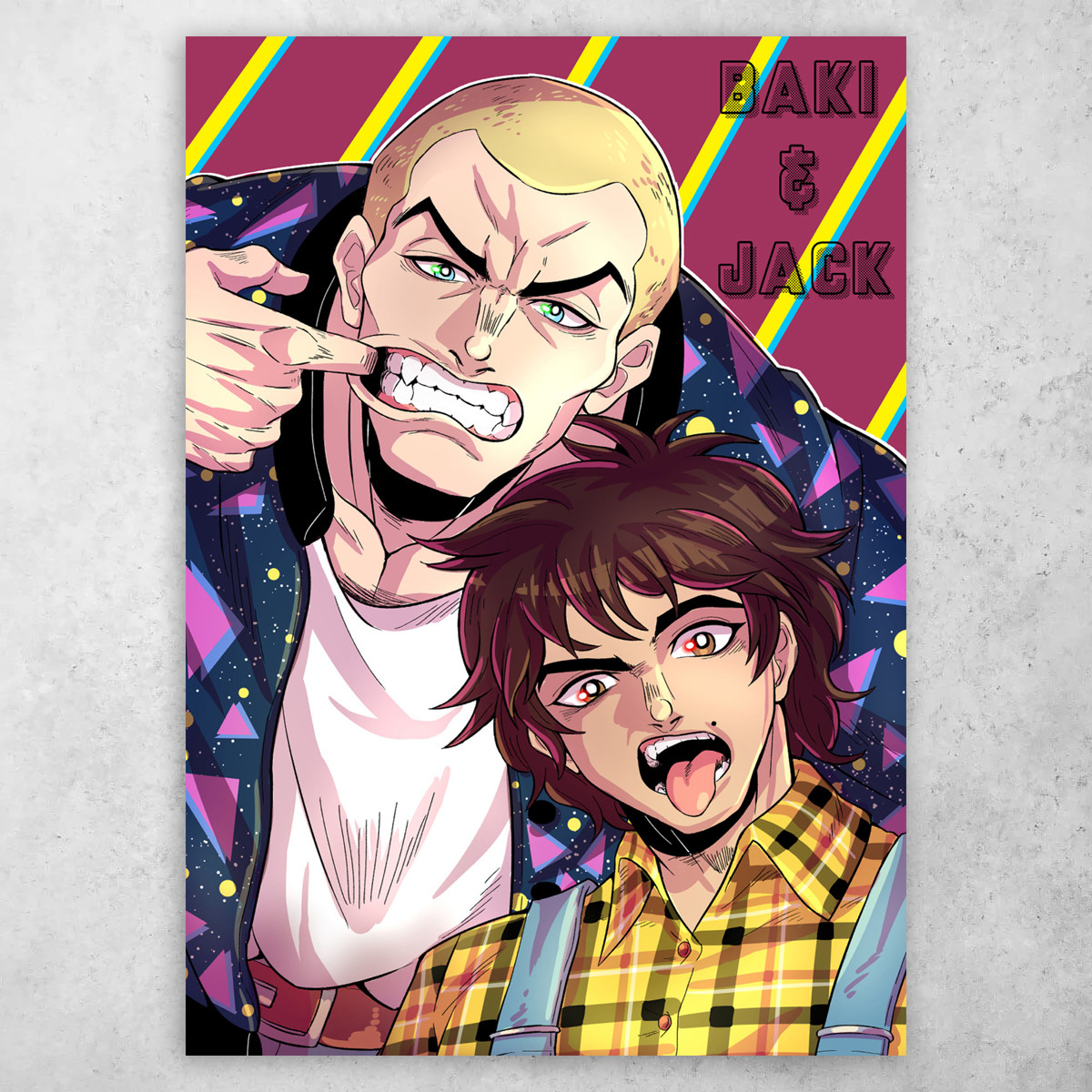 Аніме плакат постер "Боєць Бакі / Baki the Grappler" №35, фото 1