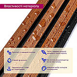 Рейка декоративна PS 2900х120х12мм Каштановий SW-00001743, фото 4