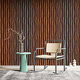 Рейка декоративна PS 2900х120х12мм Темний горіх SW-00001745, фото 9