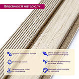 Рейка декоративна PS 2900х120х12мм Світле дерево SW-00001750, фото 3