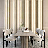 Рейка декоративна PS 2900х120х12мм Світле дерево SW-00001750, фото 6