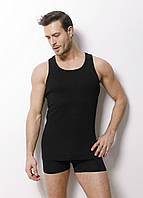 Майка чоловіча Sevim чорний, арт.9009 (бавовна)