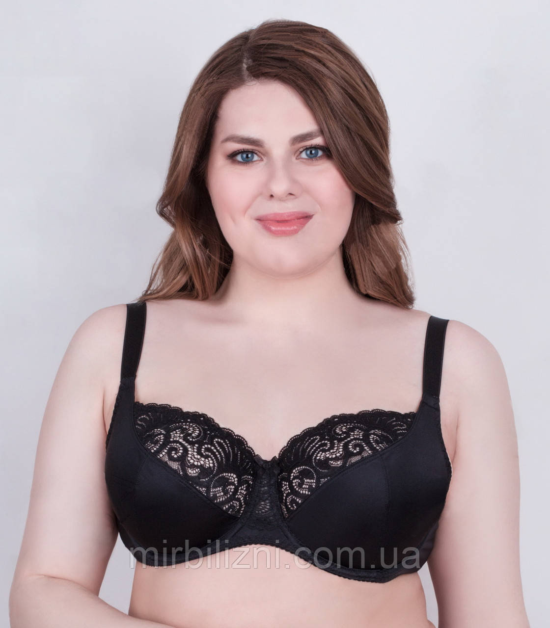 Бюстгальтер Milavitsa чорний, арт.102830 (м'яка чашка, на кісточках)