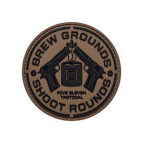 Патч 5.11 Tactical Brew Grounds Patch Brown