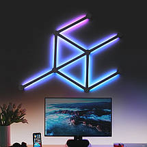 Освітлення RGB модульне на стіну стільники Puluz, фото 4