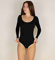 Боді Sevim чорне, арт.2614 (бавовна, без візерунків та принтів)