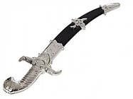Шабля, меч з піхвами сріблястий 41 см