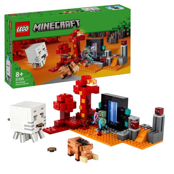 Конструктор Лего Майнкрафт Засада на порталі Пустоти Lego Minecraft 21255