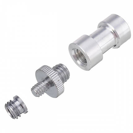 Адаптер 1/4 3/8 на штатив для кільцевої лампи Puluz, фото 1