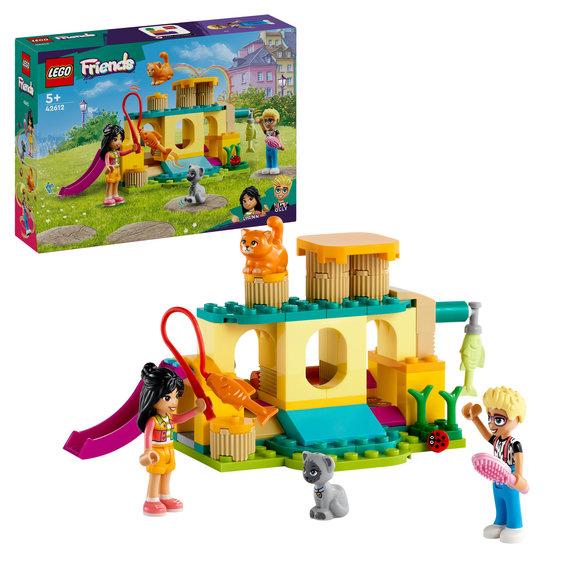 Конструктор Лего Френдс Пригоди на ігровому майданчику для кішок Lego Friends 42612