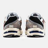 Чоловічі кросівки Asics Gel-1130 x Hal Studio Grey Brown Black, замшеві кросівки асікс гель 1130, фото 6