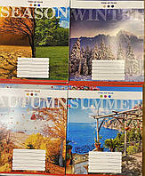 Зошит 18 арк "Лідер" клітинка (20 шт/400)