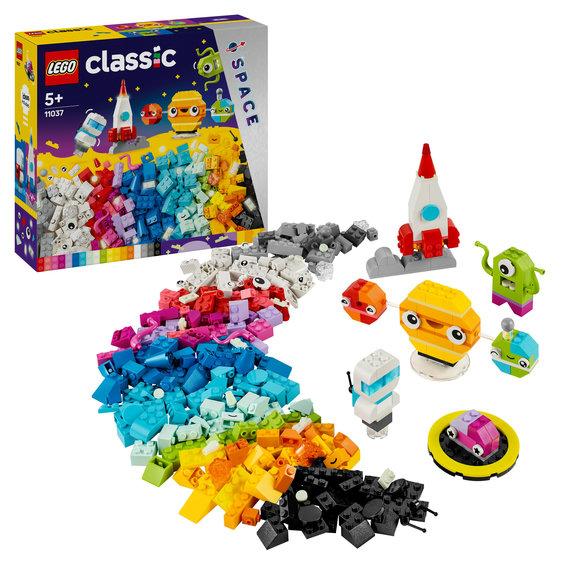 Конструктор Лего Класик Креативні космічні планети Lego Classic 11037