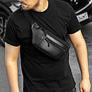 Поясна сумка (бананка) BLAST з екошкіри, фото 9