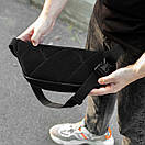 Поясна сумка (бананка) BLAST з екошкіри, фото 8