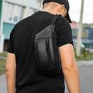 Поясна сумка (бананка) BLAST з екошкіри, фото 2