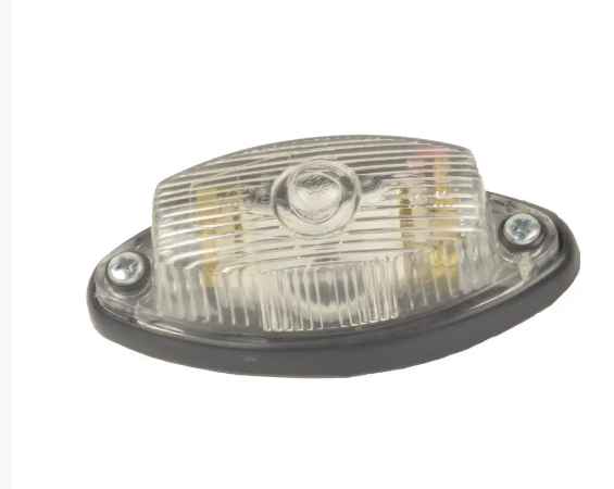 Ліхтар причепа габаритний човник білий. Ліхтар причепа f-01, фото 1
