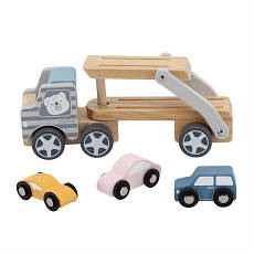 Дерев'яна машинка іграшкова Viga Toys PolarB Автовоз (44014), фото 4