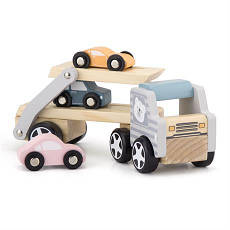 Дерев'яна машинка іграшкова Viga Toys PolarB Автовоз (44014), фото 3