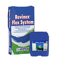 Двокомпонентна еластична гідроізоляційна система Neotex Revinex Flex U360 A+B 35KG