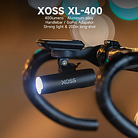 XOSS XL400 Велосипедный фонарь Зарядка Type C Велофара 400 lumen