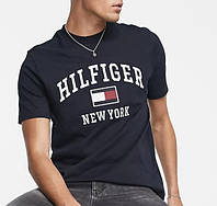 Мужская футболка Tommy Hilfiger Черная Томми