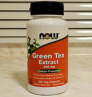 Экстракт зеленого чая Now Foods Green Tea Extract 400 mg 100 капсул нау фудс гринтиа