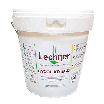 Клей HYCOL KD ECO дисперсійний 18 кг - для паркету, вінілу, лінолеуму, корку, ПВХ, каучуку, килимів, фото 1
