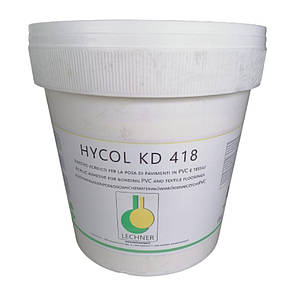 Клей HYCOL KD ECO дисперсійний 18 кг - для паркету, вінілу, лінолеуму, корку, ПВХ, каучуку, килимів