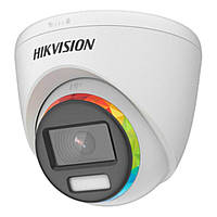 HD-TVI видеокамера 2 Мп Hikvision DS-2CE72DF8T-F (2.8 мм) ColorVu для системы видеонаблюдения OE, код: 6528391