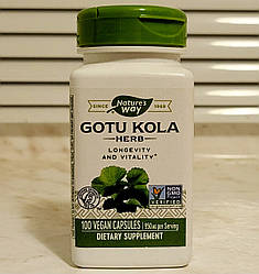 Готу кола Nature's Way Gotu Kola 100 капсул