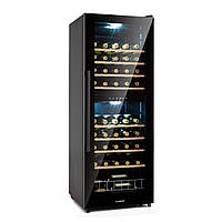 Холодильник для вина Klarstein Barossa 54 Duo, на 54 пляшки по 0,75 л, 2 темп. зони