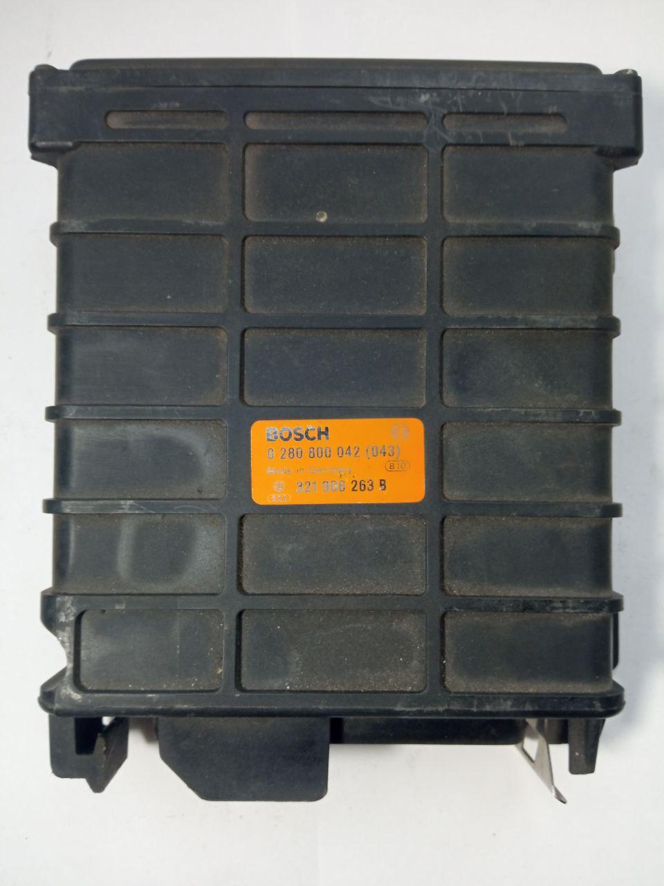 Електронний блок керування Volkswagen Scirocco / Audi 0280800042 Bosch 0 280 800 042 (043) / 321906263B
