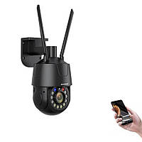 Наружная 8 Mp поворотная 30X Zoom WiFi+POE камера Boavision HXQ5H8MP-WP. Onvif. Camhi Pro