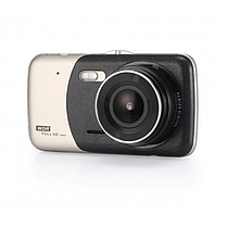 Відеореєстратор з виносною камерою заднього огляду DVR T652 4" Full HD, фото 2