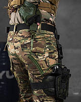 Тренчик пистолетный с фастексом, страховочный шнур для пистолета, быстросъемный (паракорд) цвет олива ВТ ТМ