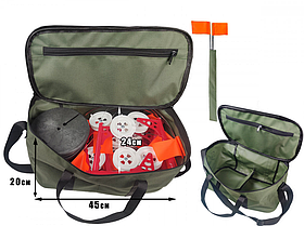 Сумка для жердин на 20 шт. Проф-монтаж Сумка для перенесення жердин