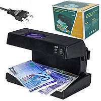 Ультрафиолетовый детектор валют AD-2138, аппарат проверки денег с увеличительным стеклом, работает от сети