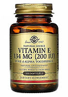 Solgar Vitamin E 200 IU 134 мг Mixed Tocopherols 100 Softgel