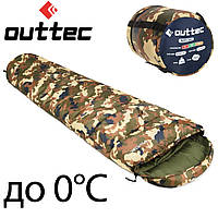 Спальный мешок кокон Outtec Mummy демисезон камуфляж