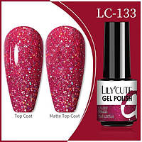 Гель-лак LILYCUTE Soak-Off UV/LED 7 мл LC-133