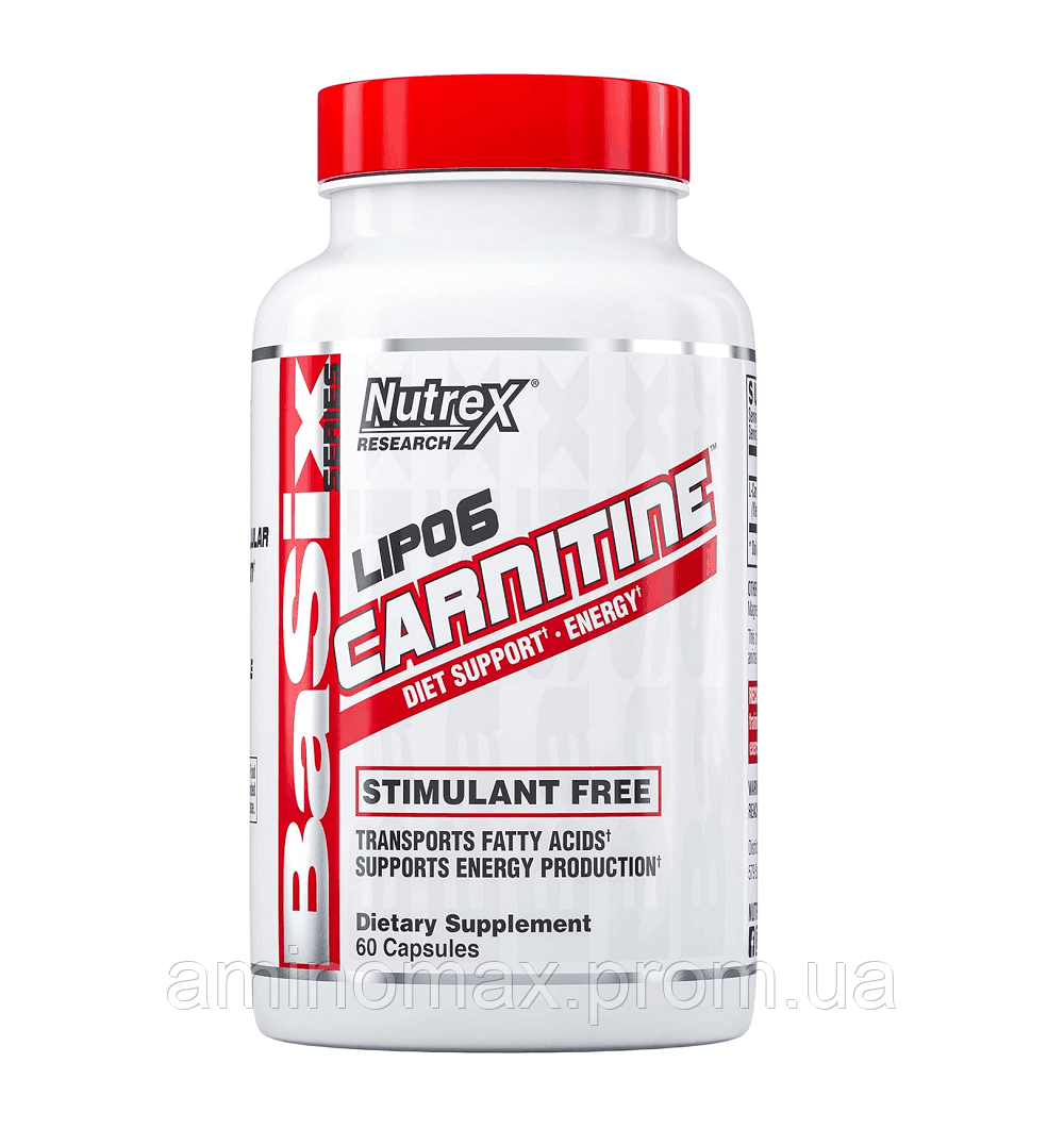 Nutrex Lipo-6 Carnitine 60 капсул